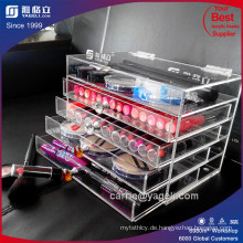 5 Tier Clear Acryl Make-up-Organizer mit Crystal Knob